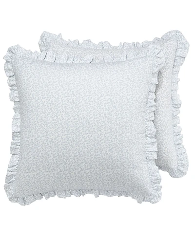 Laura Ashley Chloe Cottage 2-Pc. Sham Set, European