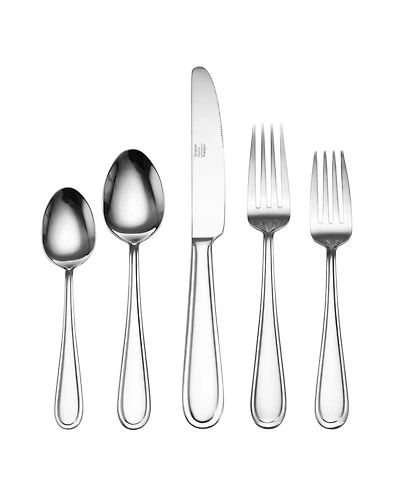 Gourmet Basics by Mikasa Westfield 20-Piece Flatware Set, Service for 4