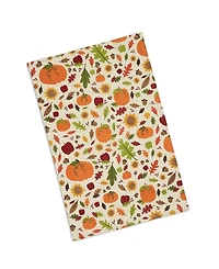 Design Imports Pumpkin Spice Plaid Dishtowel