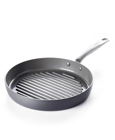 GreenPan Chatham Ceramic Nonstick 11" Round Grill Pan