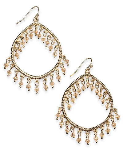 INC Gold-Tone Shaky Drop Earrings, Created for Macy's