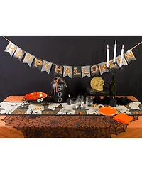 Design Imports Haunted House Table Runner
