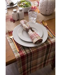 Design Imports Give Thanks Plaid Napkin, Set of 6