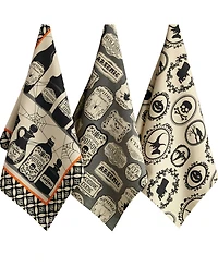 Design Imports Assorted Hocus Pocus Printed Dishtowel Set