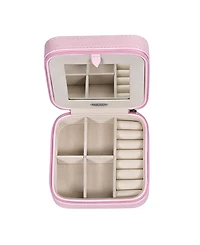 Mele Co. Josette Travel Jewelry Case Faux Leather