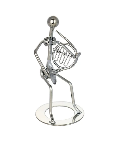 Three Star Metal Tuba Figurine Player