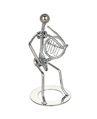 Three Star Metal Tuba Figurine Player