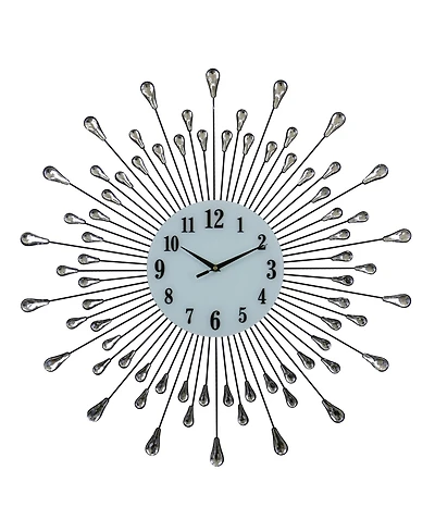 Three Star Droplet Wall Clock