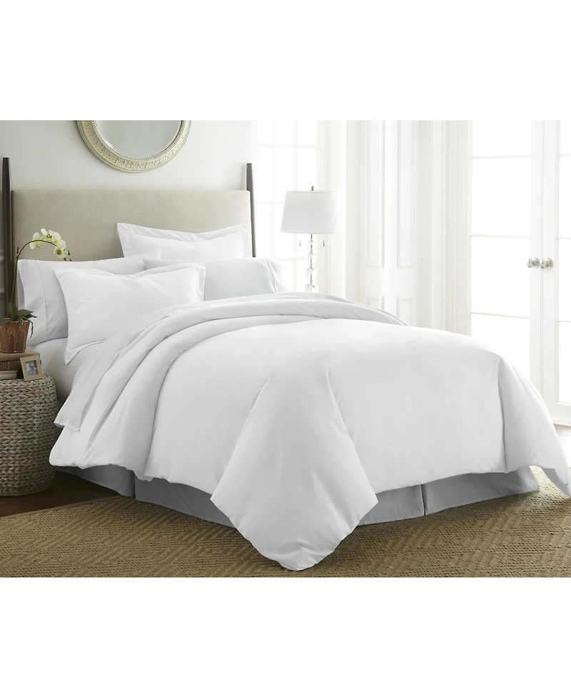 Pointehaven 525 Thread Count Duvet Cover Set, King/California King