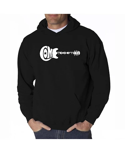La Pop Art Men's Word Hoodie - Come Together