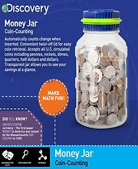 Discovery Kids Coin Counting Jar
