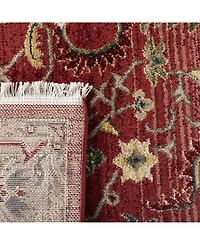 Lauren Ralph Lauren Ines LRL1293C Red and Beige 8' X 10' Area Rug