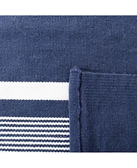 Lauren Ralph Lauren Hanover Stripe LRL2461A Navy 4' X 6' Outdoor Area Rug