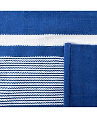 Lauren Ralph Lauren Hanover Stripe LRL2461C Blue 5' X 8' Outdoor Area Rug