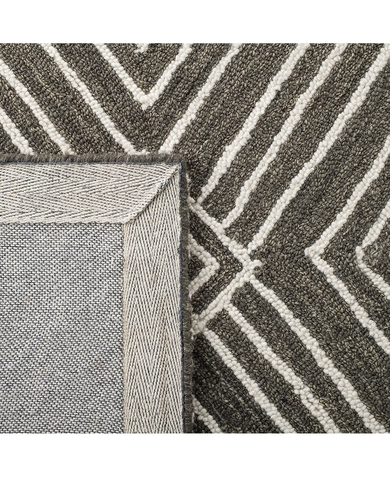 Lauren Ralph Lauren Isabella LRL6608F Charcoal 5' X 8' Area Rug
