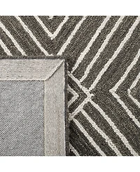 Lauren Ralph Lauren Isabella LRL6608F Charcoal 5' X 8' Area Rug