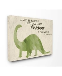 Stupell Industries Always Be A Dinosaur Brachiosaurus Wall Art Collection