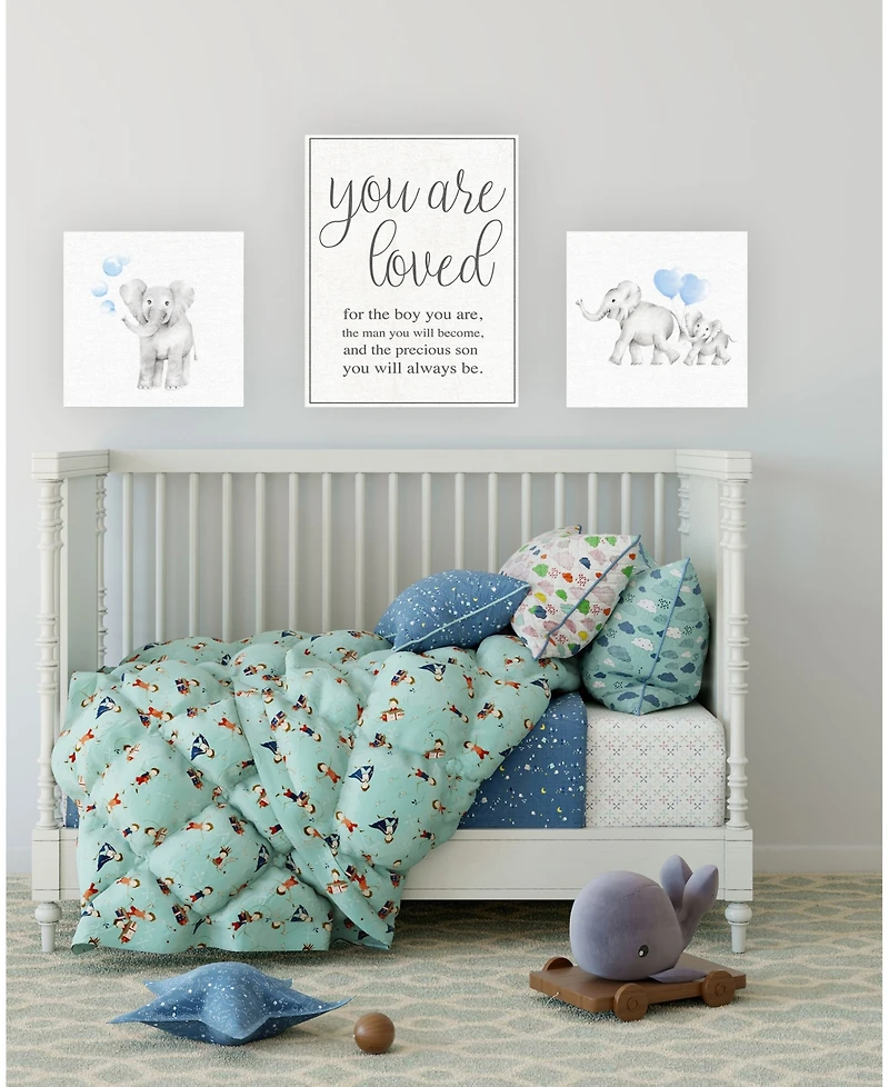 Stupell Industries You Are Loved Wall Plaque Art, 12.5" x 18.5"