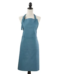 Saro Lifestyle Classic Cuisine Denim Pocket Apron
