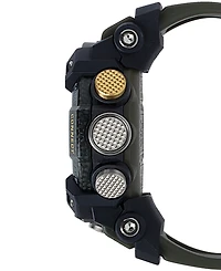 G-Shock Men's Analog-Digital Connected Mudmaster Green & Black Resin Strap Watch 53.1mm