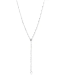 Givenchy Crystal Lariat Necklace, 16"' + 3" extender