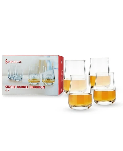 Spiegelau Single Barrel Bourbon, Set of 4, 13.25 Oz