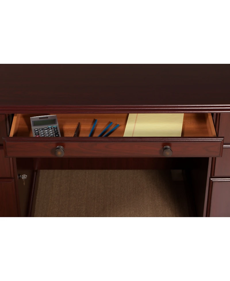 Kathy Ireland Home by Bush Furniture Bennington Manager's Desk