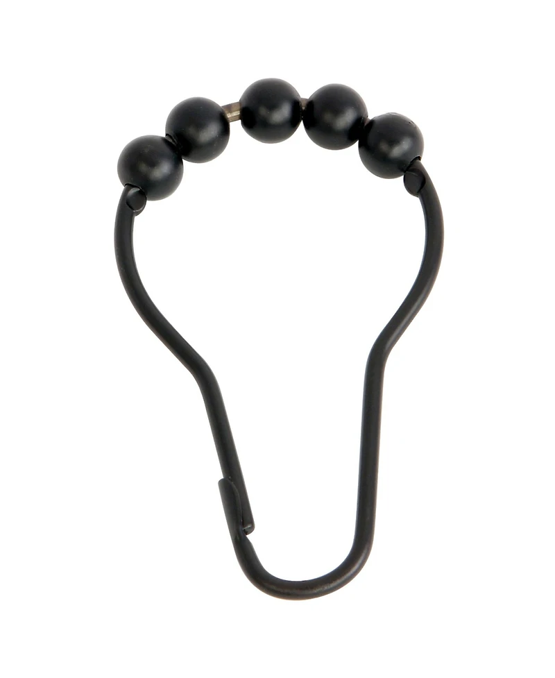 Kingston Brass Roller Ball Shower Curtain Rings 12Pcs/Set