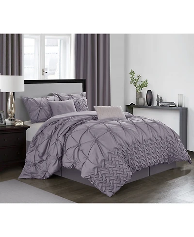 Stratford Park Piercen 7-Pc. Comforter Set, Queen