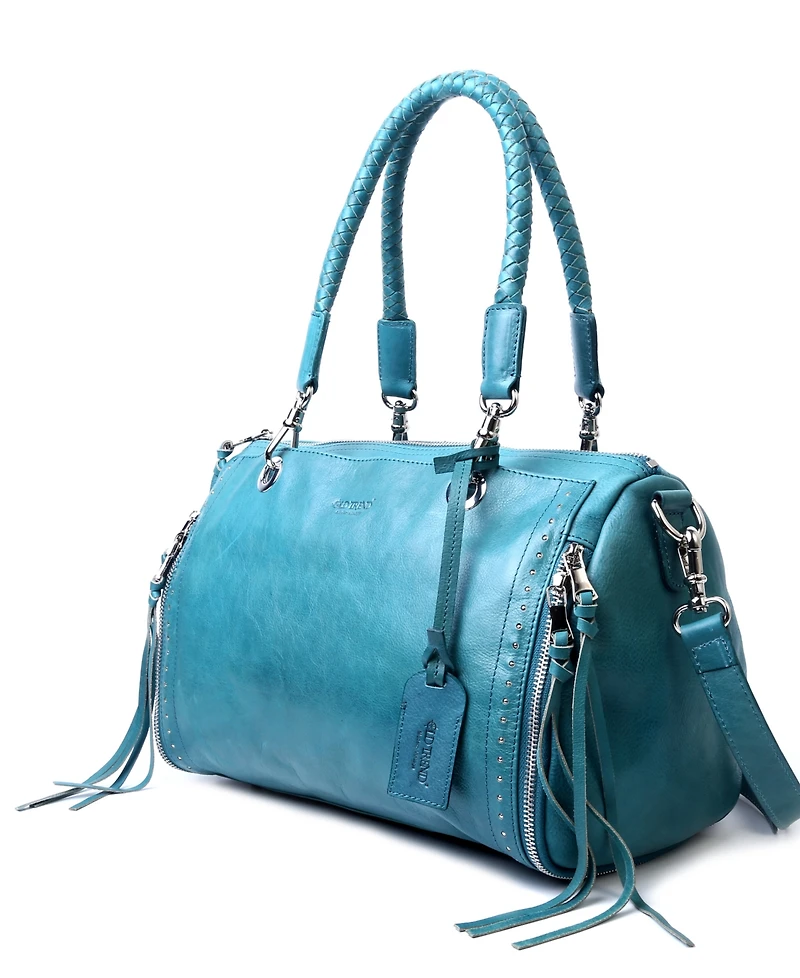 Old Trend Women's Genuine Leather Lily Satchel Bag