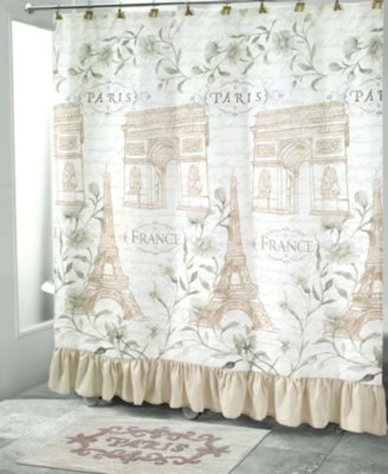 Avanti Paris Botanique Shower Curtain