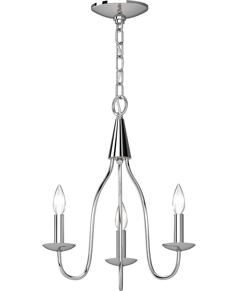 Volume Lighting Windsor 3-Light Hanging Chandelier