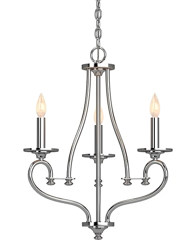 Volume Lighting Tes 3-Light Hanging Chandelier
