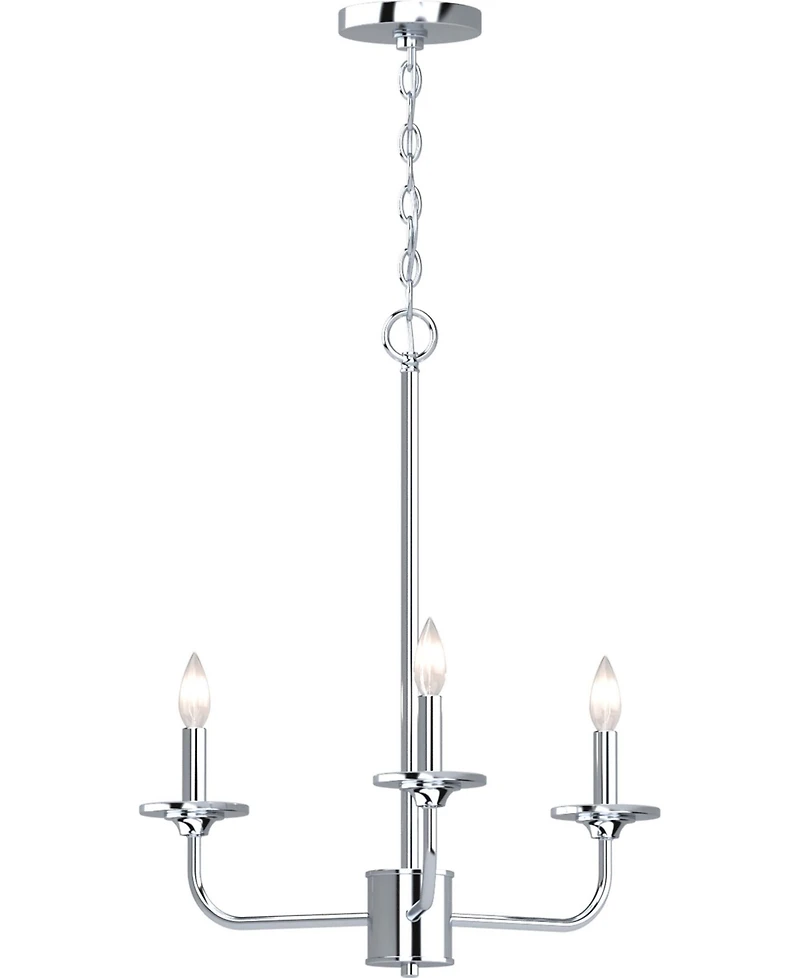 Volume Lighting Aria 3-Light Hanging Chandelier
