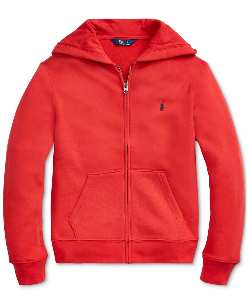 Polo Ralph Lauren Big Boys Cotton Fleece Zip Up Hoodie
