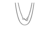 Steeltime Men's Stainless Steel 24" Snake Style Chain Necklaces