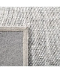 Lauren Ralph Lauren Miles Stripe Lrl6400c Silver Area Rug Collection