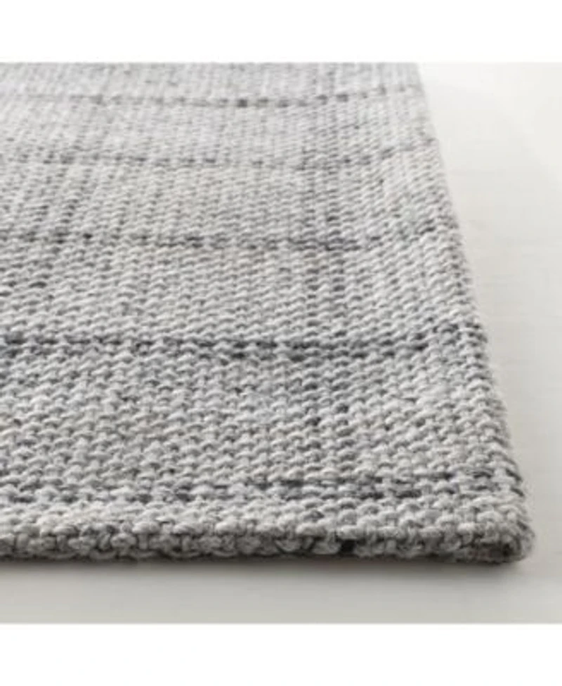 Lauren Ralph Lauren Tamworth Check Lrl6450c Silver Area Rug Collection