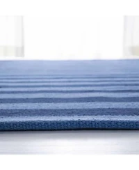 Lauren Ralph Lauren Ludlow Stripe Lrl7350a Indigo Area Rug Collection