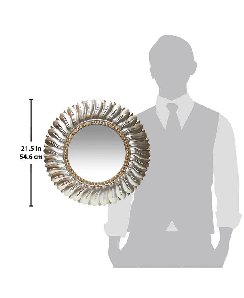 Infinity Instruments Round Wall Mirror