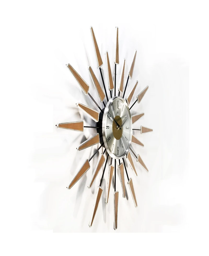 Infinity Instruments Starburst Wall Clock