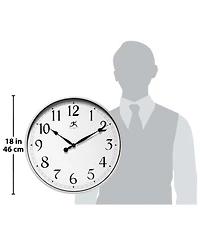 Infinity Instruments Round Wall Clock