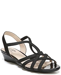 LifeStride Women's Yaya Strappy Wedge Sandals
