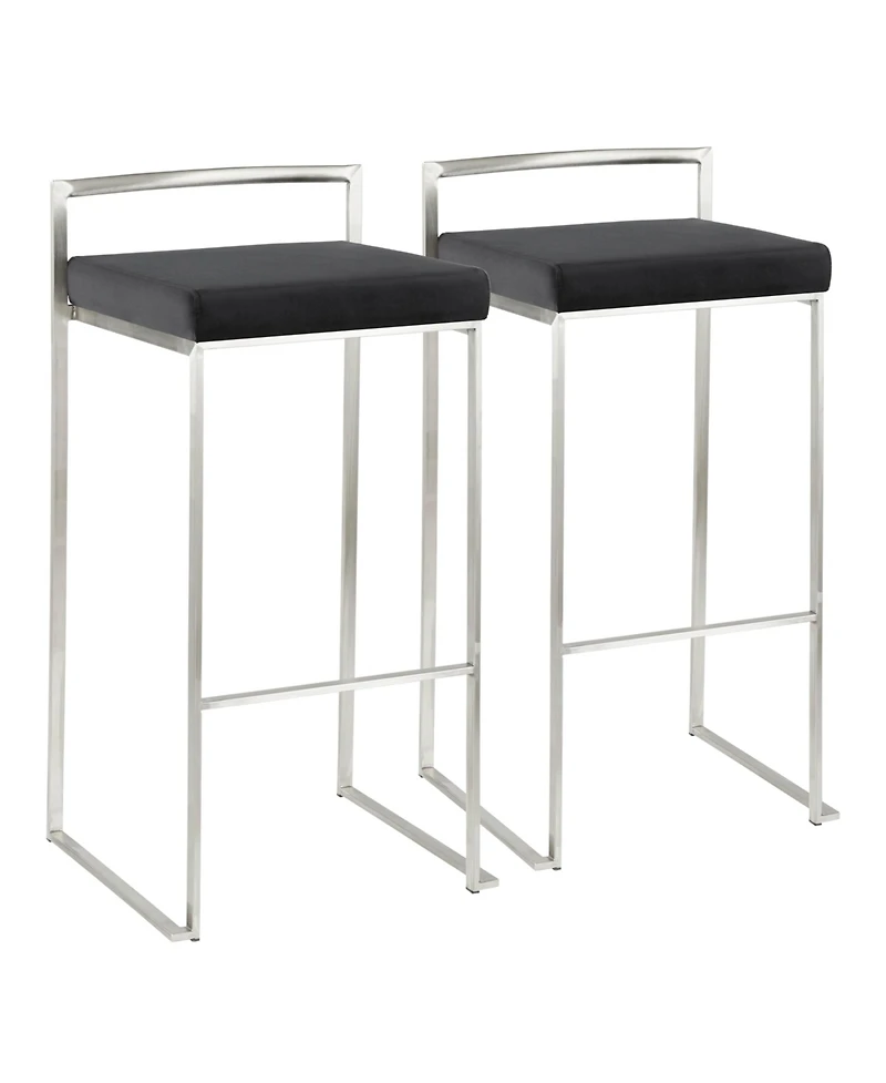Fuji Bar Stool, Set of 2