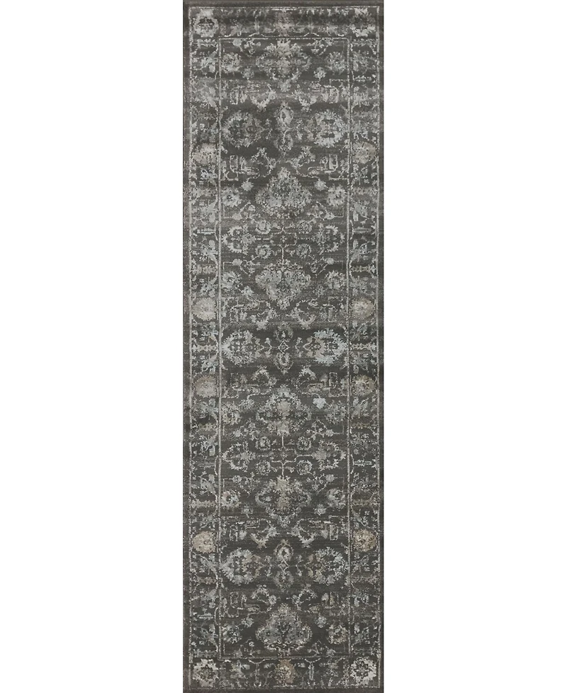 Closeout! Km Home /0043/Lightbrown Cantu Brown 2'2" x 7'7" Runner Rug