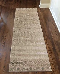Closeout Km Home Cantu Ivory Cream Area Rug Collection