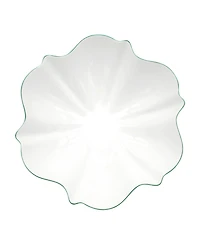 Twig New York Amelie Forest Green Rim Serving Bowl