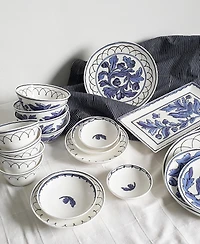 Twig New York Blue Bird 8" Salad Plate