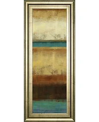 Classy Art Earth by Allison Pearce Framed Print Wall Art - 18" x 42"