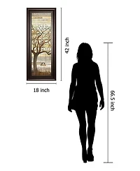 Classy Art And Then I Met You by Marla Rae Framed Print Wall Art - 18" x 42"
